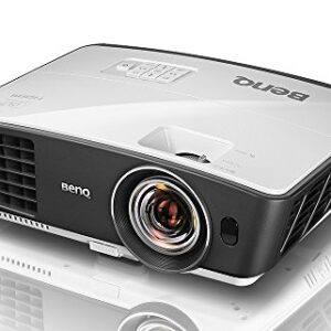 BenQ W770ST Short Throw 3D 720p HD DLP Home Theater Projector (White)