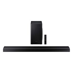 Samsung QN75Q90TA 4K Ultra High Definition Quantum QLED Smart TV with a Samsung HW-Q60T Wireless 5.1 Channel Soundbar and Bluetooth Subwoofer (2020)