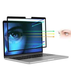 for macbook pro 13 anti-glare anti-blue light screen protector filter,filmext macbook pro 13 inch(2016~2022) m1/m2 eye protection blue light blocking filter reduces digital eye strain
