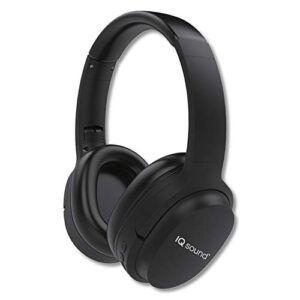 Supersonic IQ-141ANC Noise-Canceling Headphones, Black