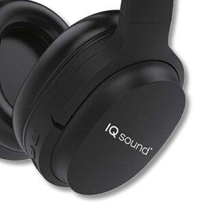 Supersonic IQ-141ANC Noise-Canceling Headphones, Black