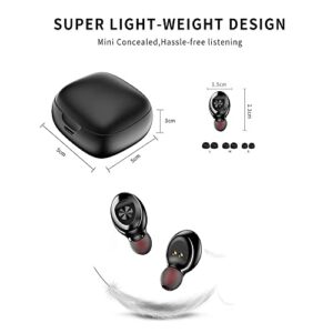 Bluetooth 5.0 Wireless Earbuds,Deep Bass Sound 15H Playtime IPX5 Waterproof Earphones Call Clear with Microphone in-Ear Stereo Headphones Comfortable for iPhone, Android 26