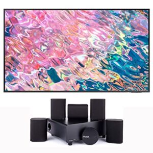 SAMSUNG QN70Q60BAFXZA 70" QLED Quantum HDR 4K Smart TV with a Platin MILAN-5-1-SOUNDSEND 5.1 Immersive Cinema-Style Sound System (2022)