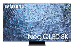 samsung 75-inch class neo qled 8k qn900c series mini led quantum hdr smart tv with infinity screen, dolby atmos, object tracking sound pro, alexa built-in (qn75qn900c, 2023 model) (renewed)