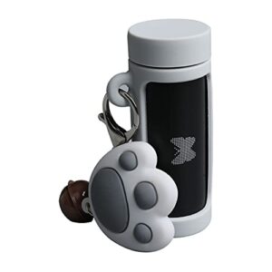 summonerbuds ai black (gray silicon case) bluetooth 5.0 true wireless earbuds ipx6 waterproof, in-ear earphones with microphone