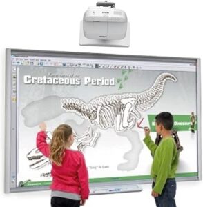 electronic whiteboard sbm680 with projector combo (smart board sbm680 with short throw projector)