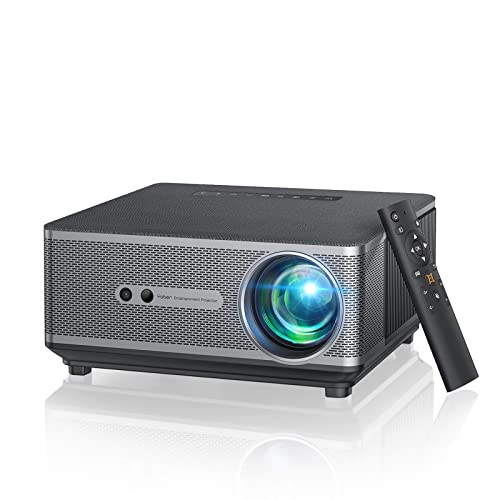 YABER K1 Projector 650 ANSI Ultra Bright, Home Theater Movie Projector with WiFi 6 and Bluetooth, Native 1080P& 4K Supported &Auto Screen&Full-Sealed Engine, Wireless Casting/HDMI/USB/TV Stick/PPT