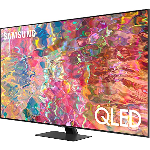 SAMSUNG Q80BA 50 Inch QLED 4K Smart TV (2022) Cord Cutting Bundle with DIRECTV Stream Device Quad-Core 4K Android TV Wireless Streaming Media Player