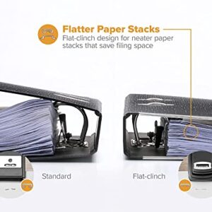 Bostitch Office Stapler Heavy Duty - 40 Sheet Stapler for Desk -Full-Strip - Includes 1260 Staples - Black