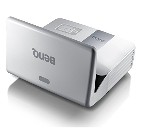 BenQ MW843UST Ultra-Short Throw Projector WXGA (1280 X800), 3,000 ANSI Lumens, 13,000:1 High Contrast Ratio, with Wall Mount Projector