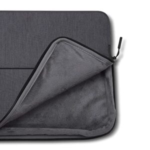 Lenovo Urban Laptop Sleeve for 14" Notebook, Water Resistant, Soft Padded Compartments, Accessory Storage, Reinforced Rubber Corners, Extendable Handle, GX40Z50941, Charcoal Grey