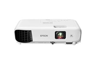 epson ex3280 3-chip 3lcd xga projector, 3,600 lumens color brightness, 3,600 lumens white brightness, hdmi, built-in speaker, 15,000:1 contrast ratio ()