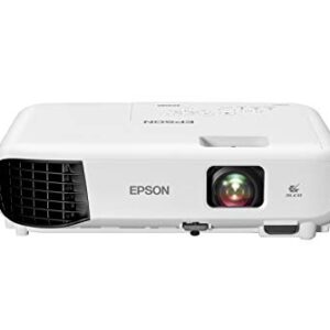 Epson EX3280 3-Chip 3LCD XGA Projector, 3,600 Lumens Color Brightness, 3,600 Lumens White Brightness, HDMI, Built-in Speaker, 15,000:1 Contrast Ratio ()