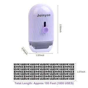 Joinyoo Updated Identity Protection Roller Stamp with 3 Refill Ink for Guard Privacy Information Blockout