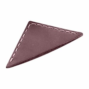 bookmarks customized bookmarks by hand retro leather creative triangle bookmarks leather tab easter crafts for kids