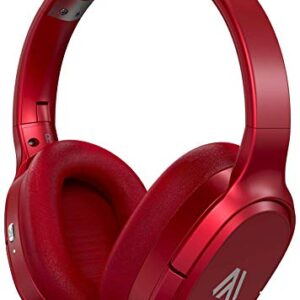 Altigo Wireless Bluetooth Headphones (Over Ear | Active Noise Cancelling) - Red