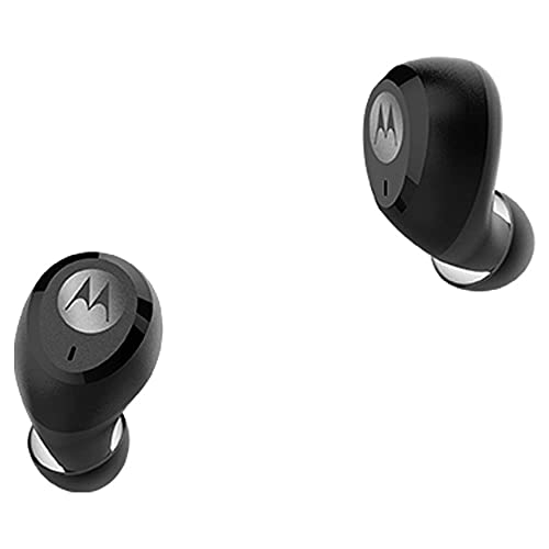 MOTOROLA Vervebuds 100 Earbud Headphones, Waterproof True Wireless Earbuds, Bluetooth 5.0 in-Ear with Hands-Free Call Microphone (Renewed)