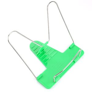 szyawsd file sorters bookends portable foldable adjustable bookend stand reading book stand document holder base reading book holder (color : green)