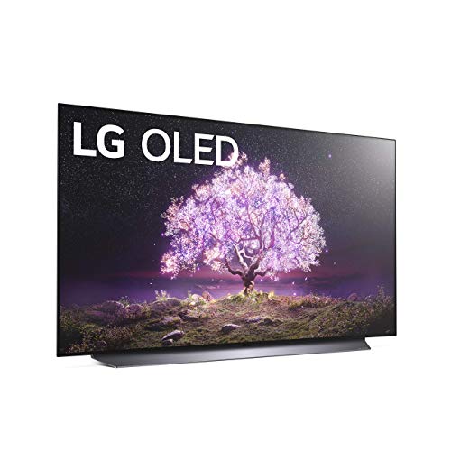 LG OLED48C1PUB 48" 4K Ultra High Definition OLED Smart C1 Series TV with an Additional 1 Year Coverage by Epic Protect (2021)