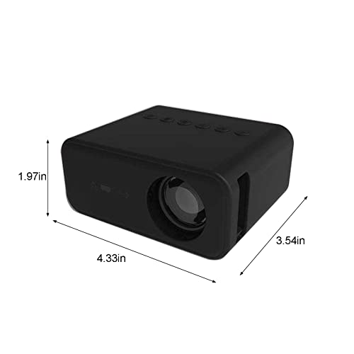 Mini Projector 1080P HD Portable Projector with 110 Inch Screen Household Apartment Must Haves Electronics Tech Gadgets Mini TV Cool Stuff Birthday Gifts for Men Personalized Gifts