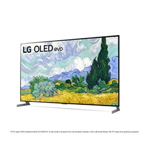 LG OLED G1 Series 77” Alexa Built-in 4k Smart OLED evo TV, Gallery Design, 120Hz Refresh Rate, AI-Powered 4K, Dolby Vision IQ and Dolby Atmos, WiSA Ready (OLED77G1PUA, 2021) (Renewed)