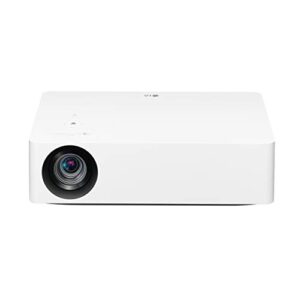 lg cinebeam uhd 4k projector hu70la – dlp home theater smart projector with alexa built-in, white
