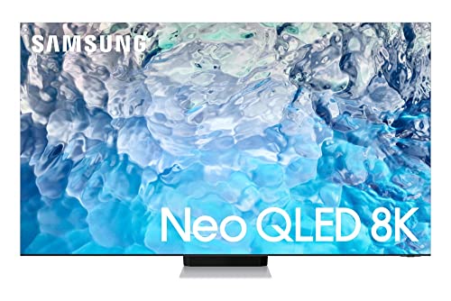 SAMSUNG QN85QN900BFXZA 85" 8K QLED UHD HDR Smart Infinity-Screen TV with a Platin MONACO-5-1-SOUNDSEND 5.1 Sound System with WiSA Transmitter (2022)