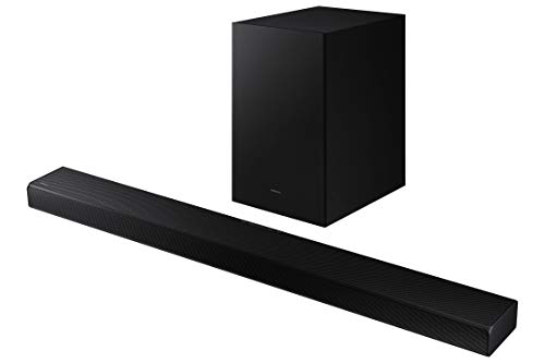 Samsung SP-LSP7T 120" The Premiere 4K Smart Laser Short-Throw Projector with a Samsung HW-A650 3.1CH Soundbar and Subwoofer with DTS Virtual:X (2021)