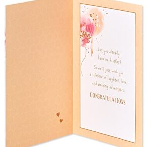 American Greetings Wedding, Bridal Shower or Engagement Card (Amazing Adventures)