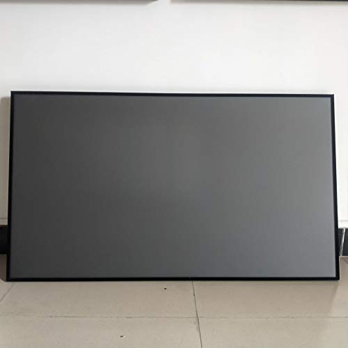 120inch 4k Ultra Short Throw PET Crystal ust CLR Screen 16:9 Ceiling Light Rejecting Projection Screen for Ultra Short Throw Projector Fixed Frame Screen for Home Theater, Boardroom