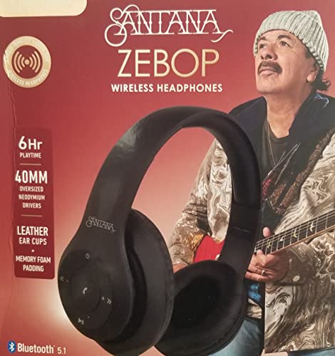 Zebop Studio-Quality Bluetooth(R) Over-Ear Headphones