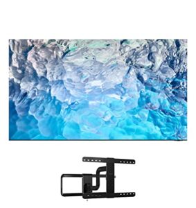 samsung qn65qn900bfxza 65″ 8k qled uhd hdr smart infinity-screen tv with a sanus vlf525-b1 full-motion premium series mount for 50″-82″ flat screen tv’s (2022)