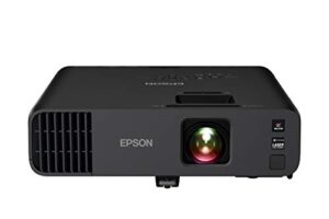 epson pro ex10000 3-chip 3lcd full hd 1080p (1) wireless laser projector, 4,500 lumens color brightness, 4,500 lumens white brightness, miracast, 2 hdmi ports, built-in 16w speaker, laser light source