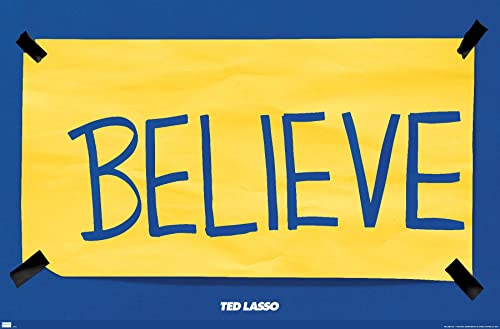 Trends International Ted Lasso - Believe Wall Poster