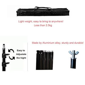 Projector Screen Stand for Indoor and Outdoor Projector Movies Screen Foldable Portable for Front and Rear Projection.