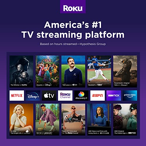 Roku Express 4K+ 2021 | Streaming Media Player HD/4K/HDR with Smooth Wireless Streaming and Roku Voice Remote with TV Controls, Includes Premium HDMI Cable (Renewed)