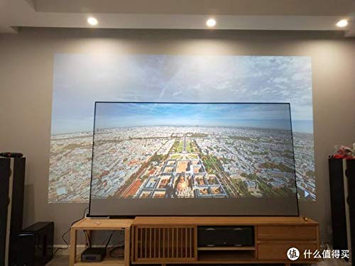 100inch 4k Ultra Short Throw PET Crystal ust CLR Screen 16:9 Ceiling Light Rejecting Projection Screen for Ultra Short Throw Projector Fixed Frame Screen for Home Theater, Boardroom