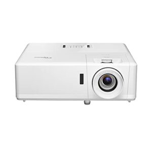 Optoma UHZ50 Compact Smart 4K UHD Laser Home Entertainment Projector Bundle with Premium 4 YR CPS Enhanced Protection Pack