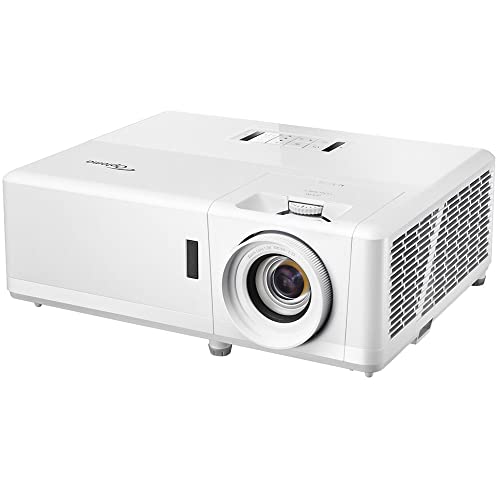 Optoma UHZ50 Compact Smart 4K UHD Laser Home Entertainment Projector Bundle with Premium 4 YR CPS Enhanced Protection Pack