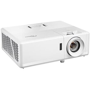 Optoma UHZ50 Compact Smart 4K UHD Laser Home Entertainment Projector Bundle with Premium 4 YR CPS Enhanced Protection Pack