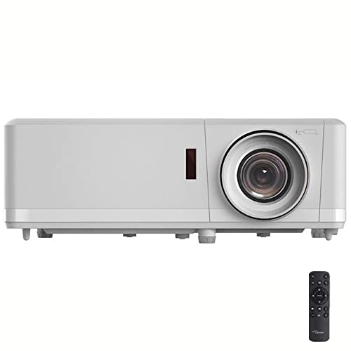 Optoma UHZ50 Compact Smart 4K UHD Laser Home Entertainment Projector Bundle with Premium 4 YR CPS Enhanced Protection Pack