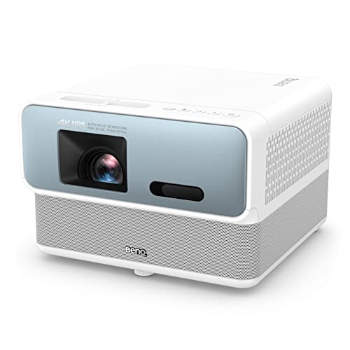 BenQ GP500 4K HDR LED Smart Home Theater Projector | 360˚ Sound Field | 5Wx4 Speaker with L/R Channel Switch | 90% DCI-P3| Android TV | Auto Focus & 2D Keystone | 120 inch Big Screen with 1.3X Zoom