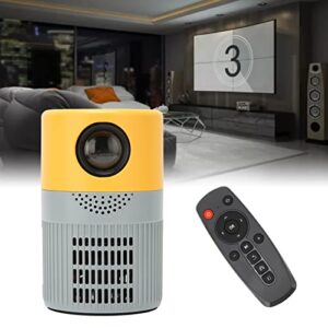 Zopsc-1 YT400 Home HD Projector, Mini Portable Projector, 1080P Dual Fan Cooling Movie Projector for DVD, with Cinematic