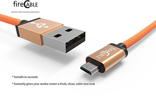 fire-Cable Plus Wireless Adapter, Powers Streaming TV Sticks Directly from TV USB Port (Eliminates AC Outlet and Cords)