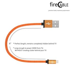 fire-Cable Plus Wireless Adapter, Powers Streaming TV Sticks Directly from TV USB Port (Eliminates AC Outlet and Cords)