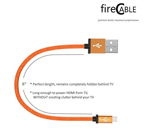 fire-Cable Plus Wireless Adapter, Powers Streaming TV Sticks Directly from TV USB Port (Eliminates AC Outlet and Cords)