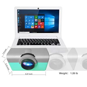 Phone Projection Box, Mini Projector for Smart Phone, Portable Projector, Use on Bedroom, Classroom, Hospital Bed