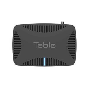 tablo quad over-the-air [ota] digital video recorder [dvr] for cord cutters – with wifi, live tv streaming, black