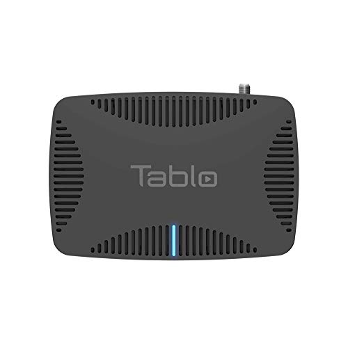 Tablo Quad Over-The-Air [OTA] Digital Video Recorder [DVR] for Cord Cutters - with WiFi, Live TV Streaming, Black