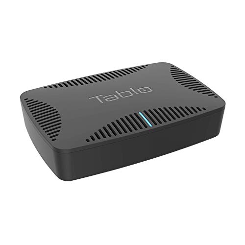 Tablo Quad Over-The-Air [OTA] Digital Video Recorder [DVR] for Cord Cutters - with WiFi, Live TV Streaming, Black